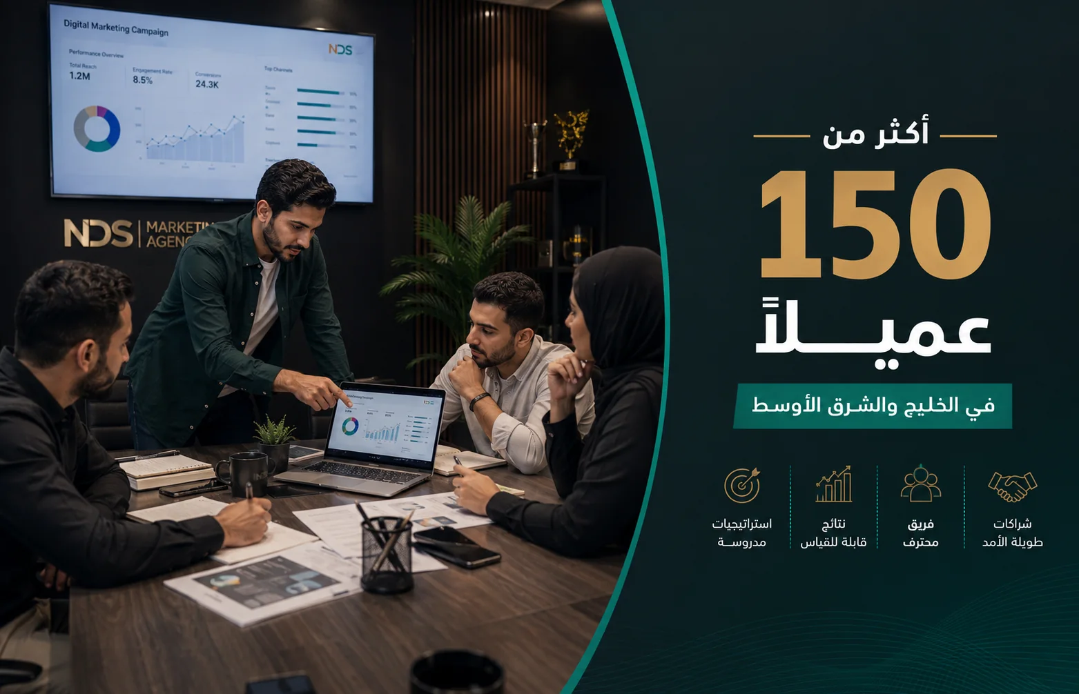 خبرة NDS Marketing Agency في السوق الخليجي